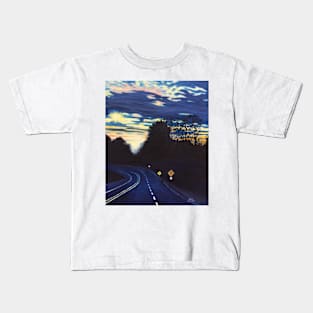 'ON A LONELY ROAD' Kids T-Shirt